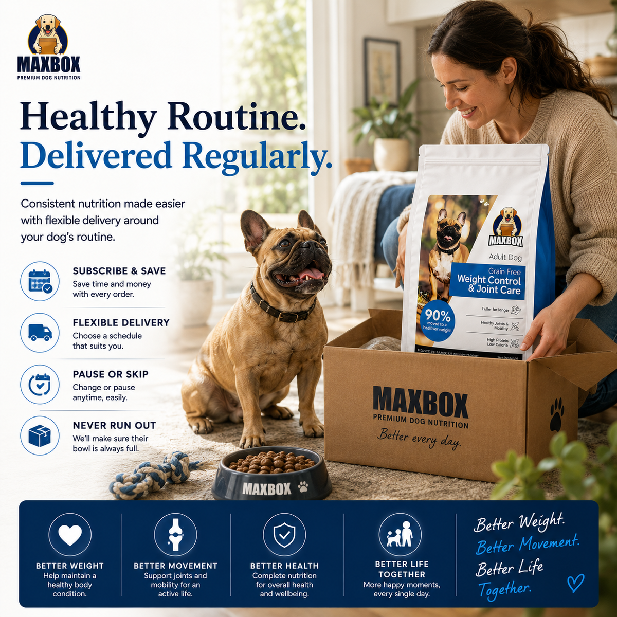Dog Dry Food - Weight Control & Joint Care