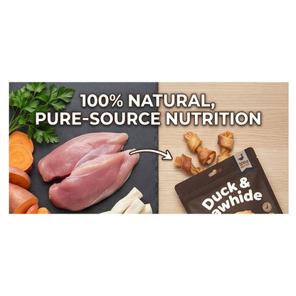 Duck Rawhide Snack Treat