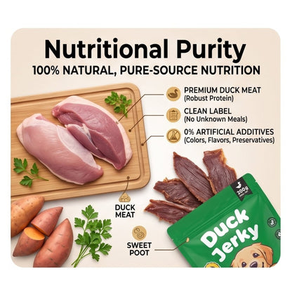 Duck Jerky Snack Treat