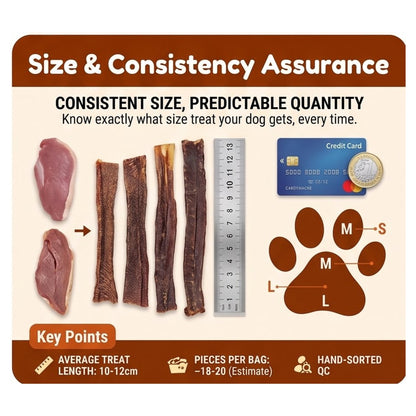 Duck Strips Snack Treat