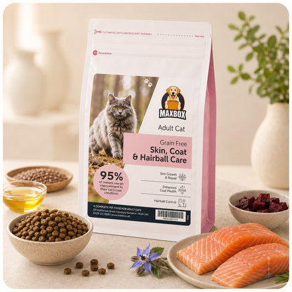 Cat Dry Food - Skin Coat & Hairball Care 1.5kg