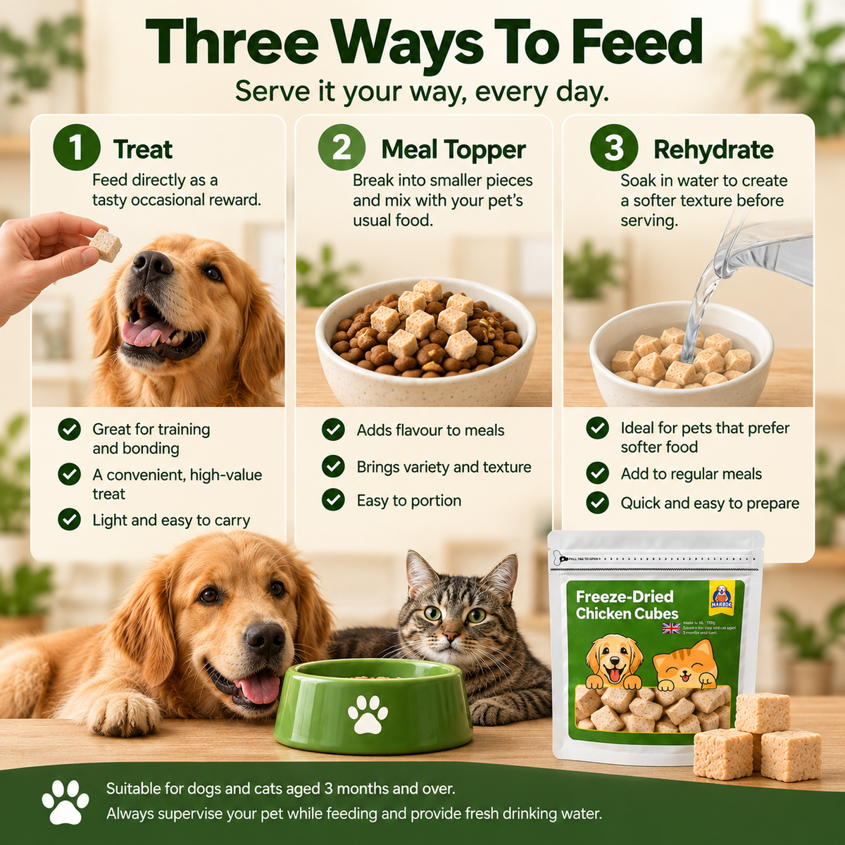 Chicken Cubes Treats
