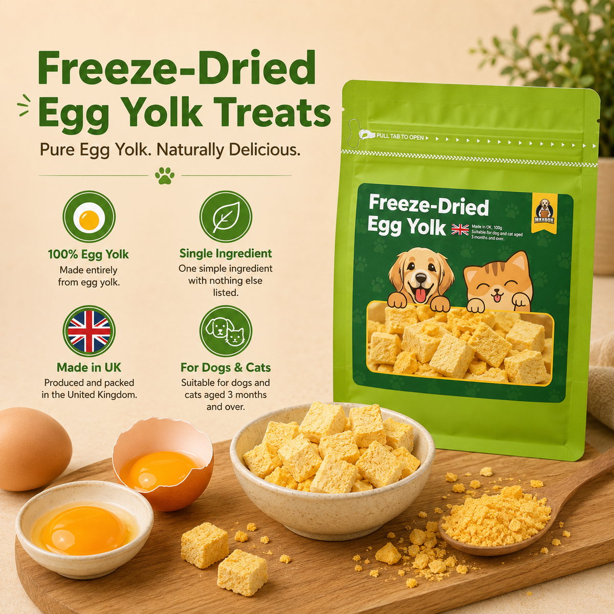 Egg Yolk Treats