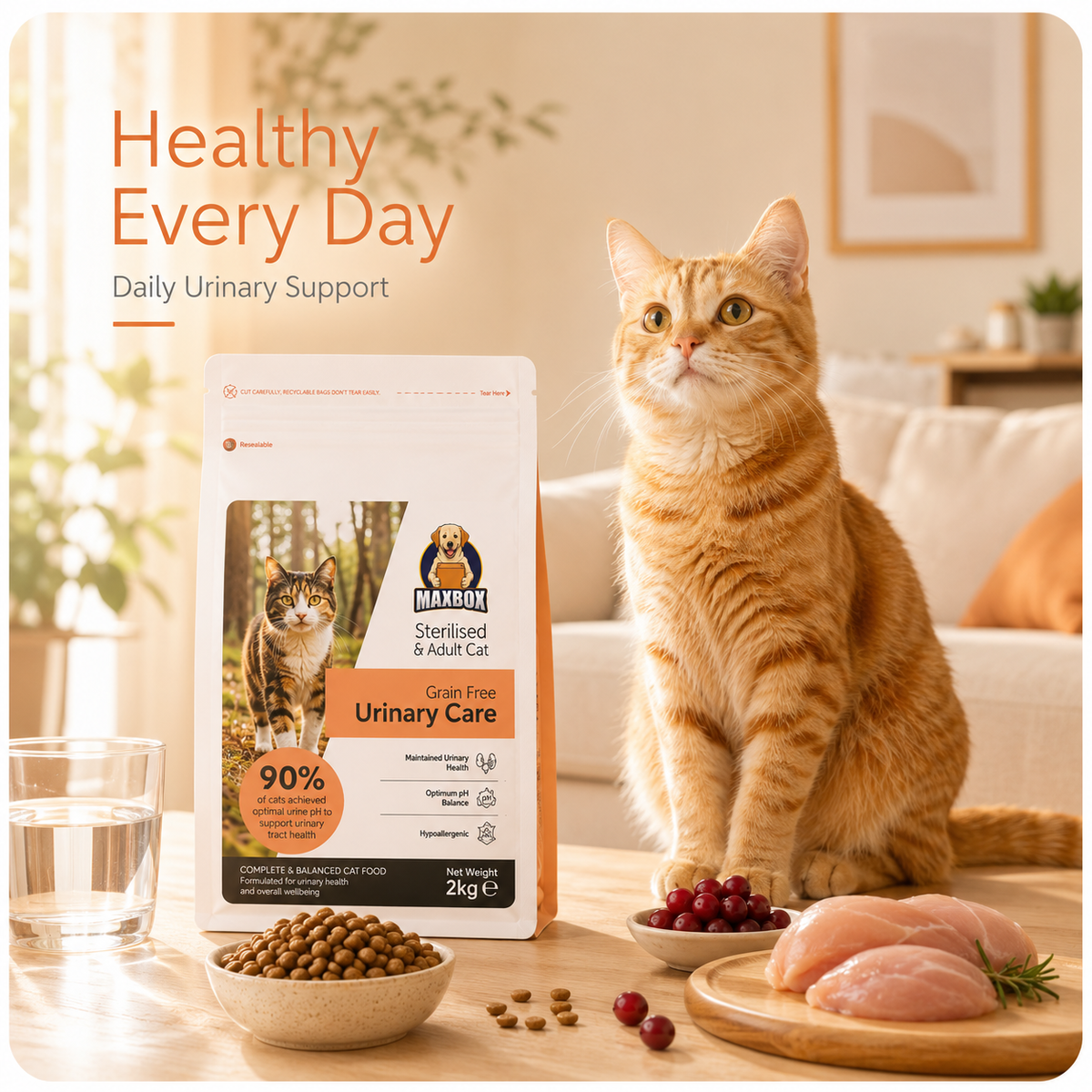 Cat Dry Food - Urinary Care 1.5kg