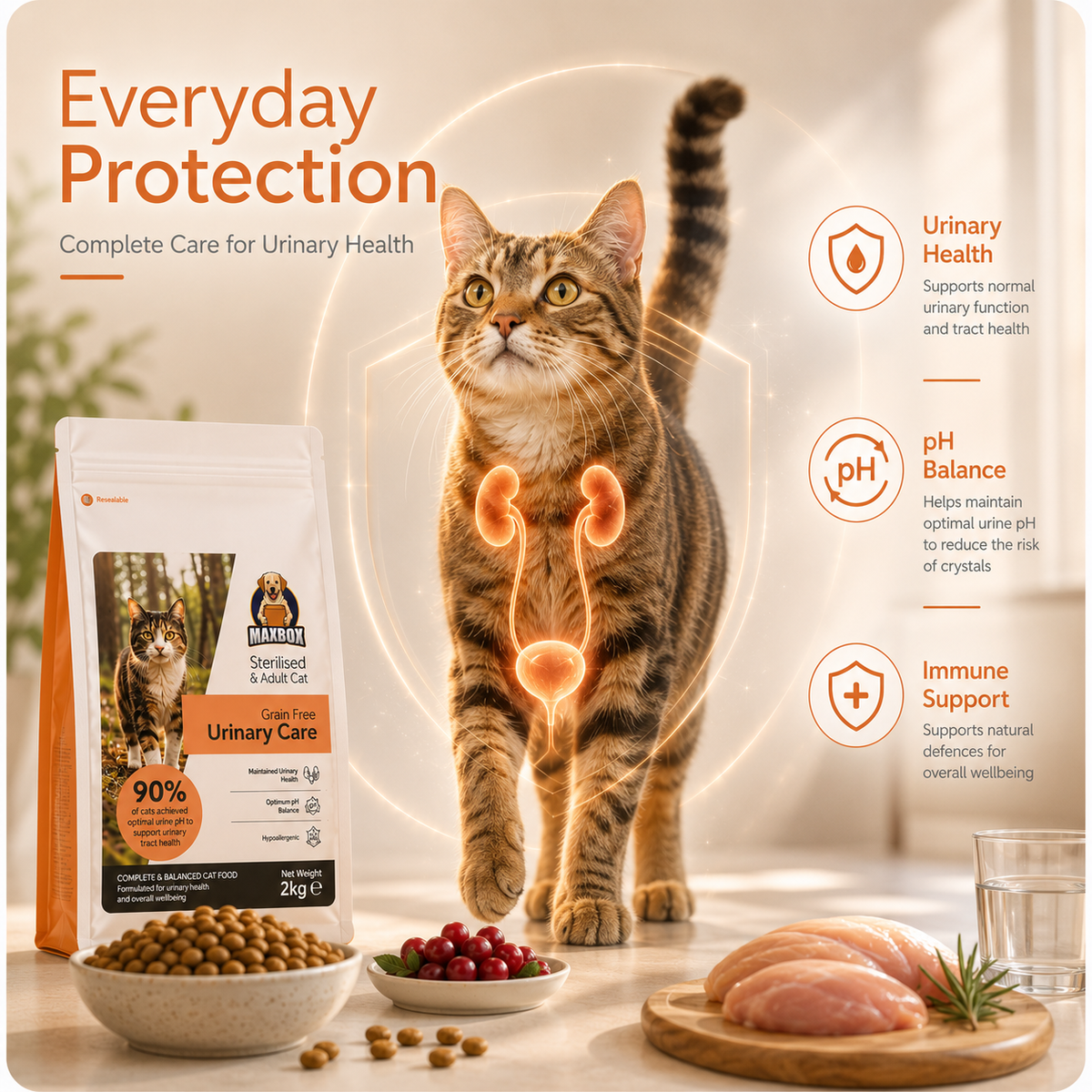 Cat Dry Food - Urinary Care 1.5kg