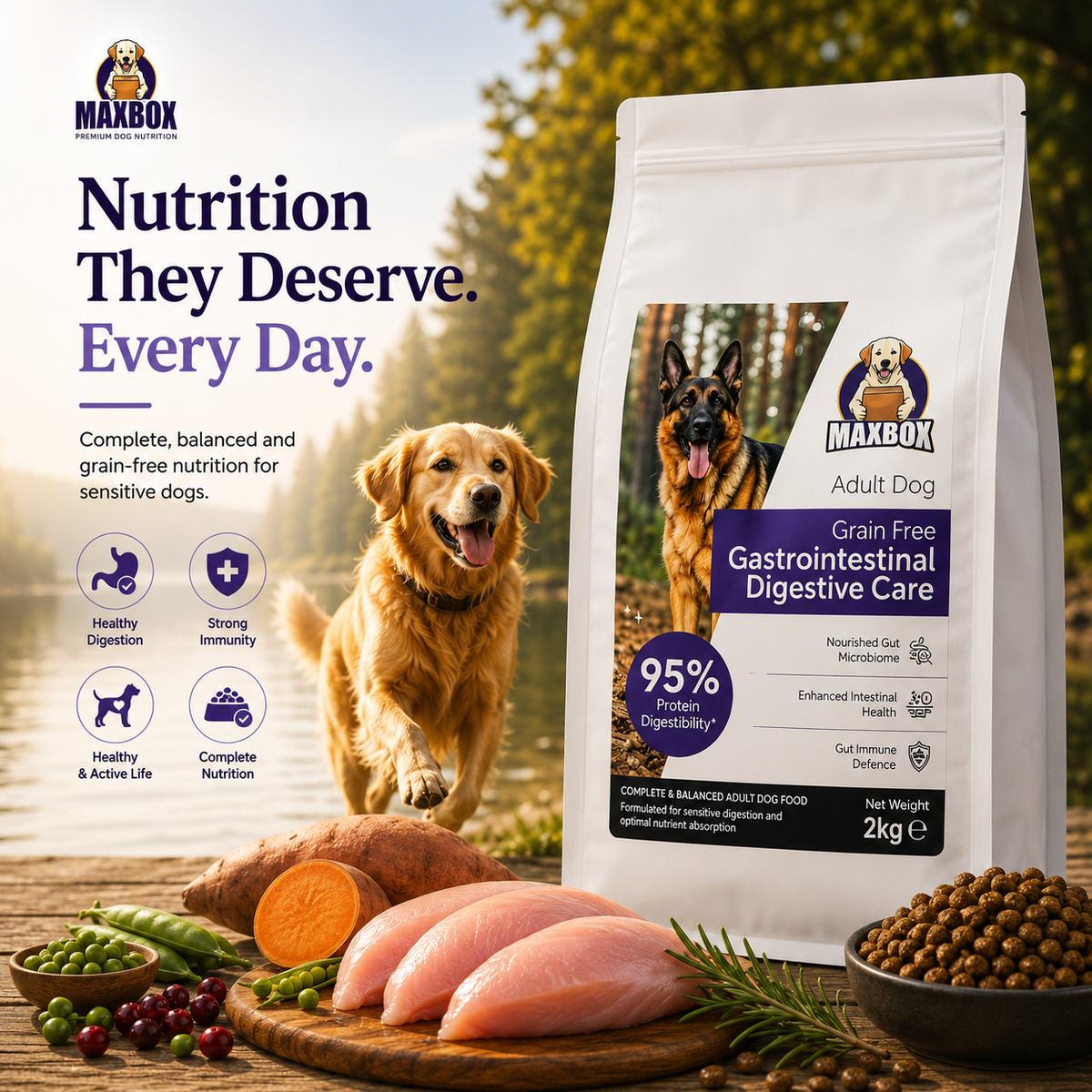Dog Dry Food - Gastrointestinal Digestive Care