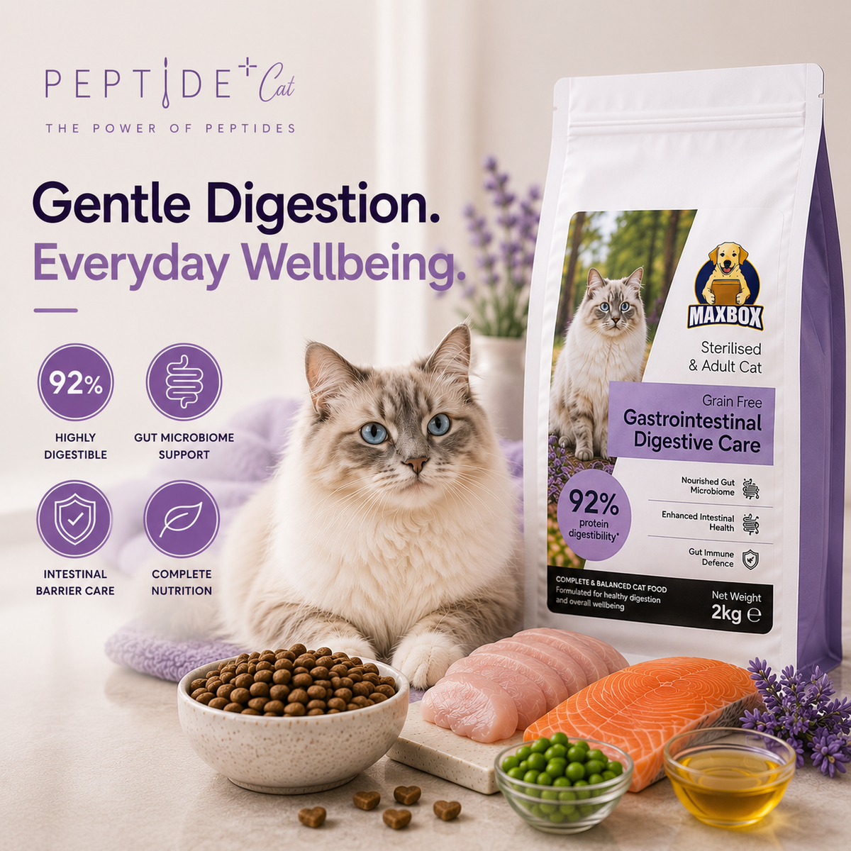 Cat Dry Food - Digestive Care 1.5kg