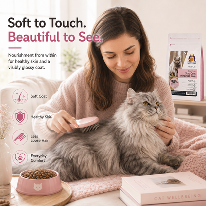 Cat Dry Food - Skin Coat & Hairball Care 1.5kg