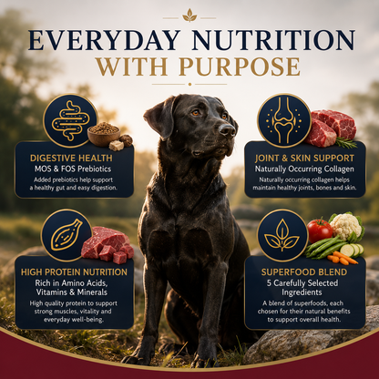 Dog Super Food - Angus Beef with Carrot