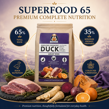 Dog Super Food - Country Duck with Parsnip & Pumpkin