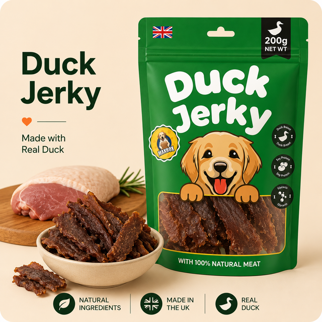Duck Jerky Snack Treat
