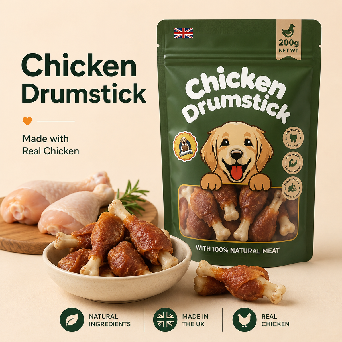 Chicken Drumstick Treats