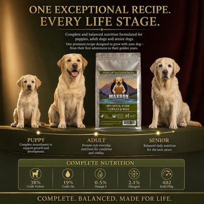 Signature 80 - Duck, Pork, Turkey & Beef Grain Free Dog Food 2kg