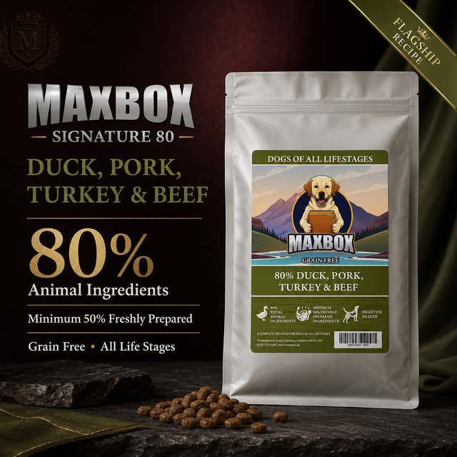 Signature 80 - Duck, Pork, Turkey & Beef Grain Free Dog Food 2kg