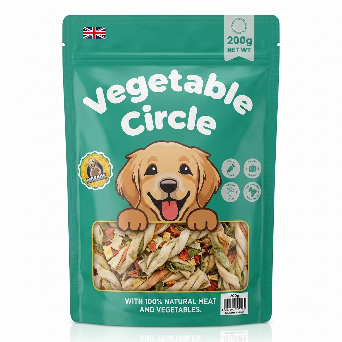 Vegetable Circle Snack Treat