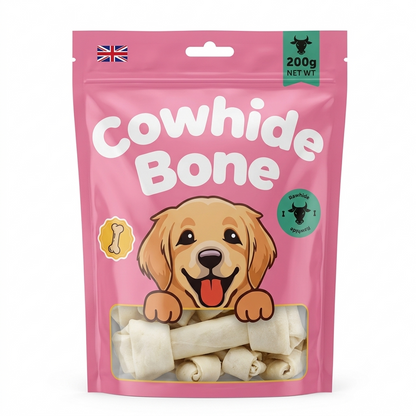 Cowhide Bone Snack Treat